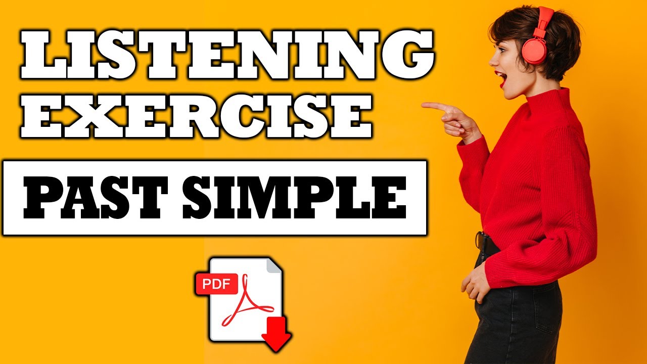 Listening Practice + PDF - Level B - Listen, answer and test your skill - Easy English Lesson