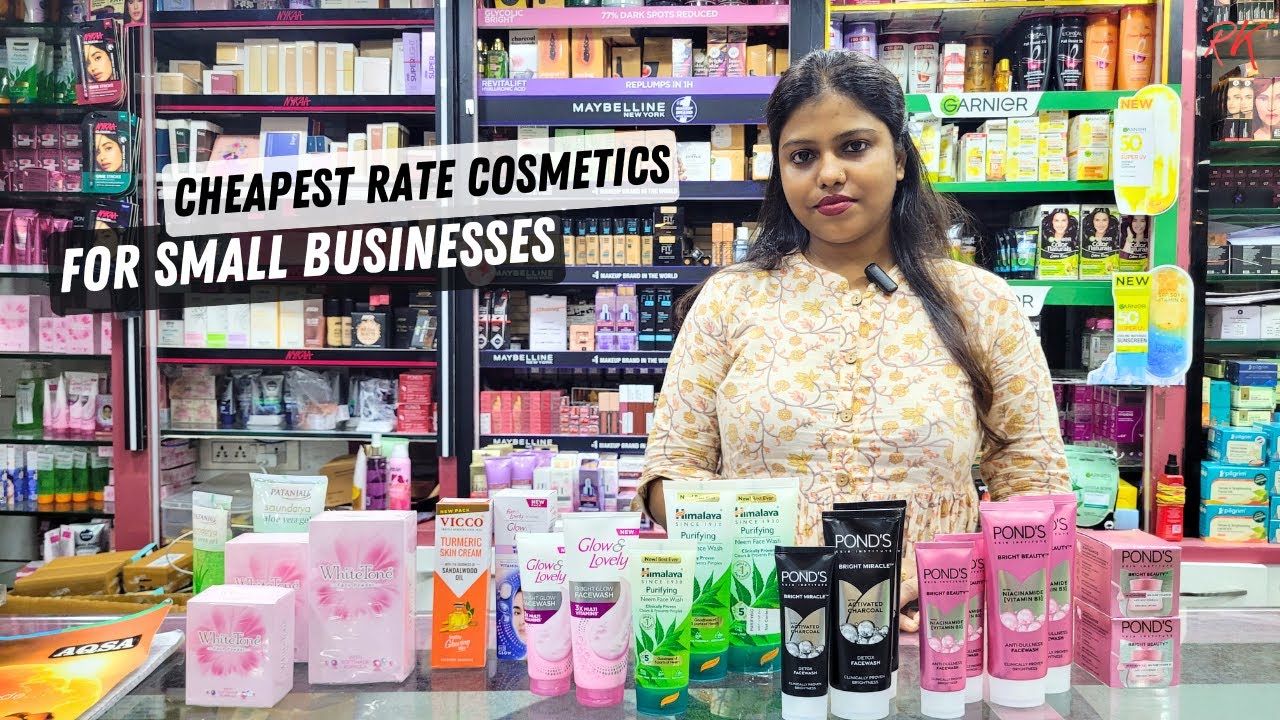 Glow & Lovely, Nivea, Lotus Wholesale Rate | Cosmetics Business Idea Kolkata | RK Cosmetics