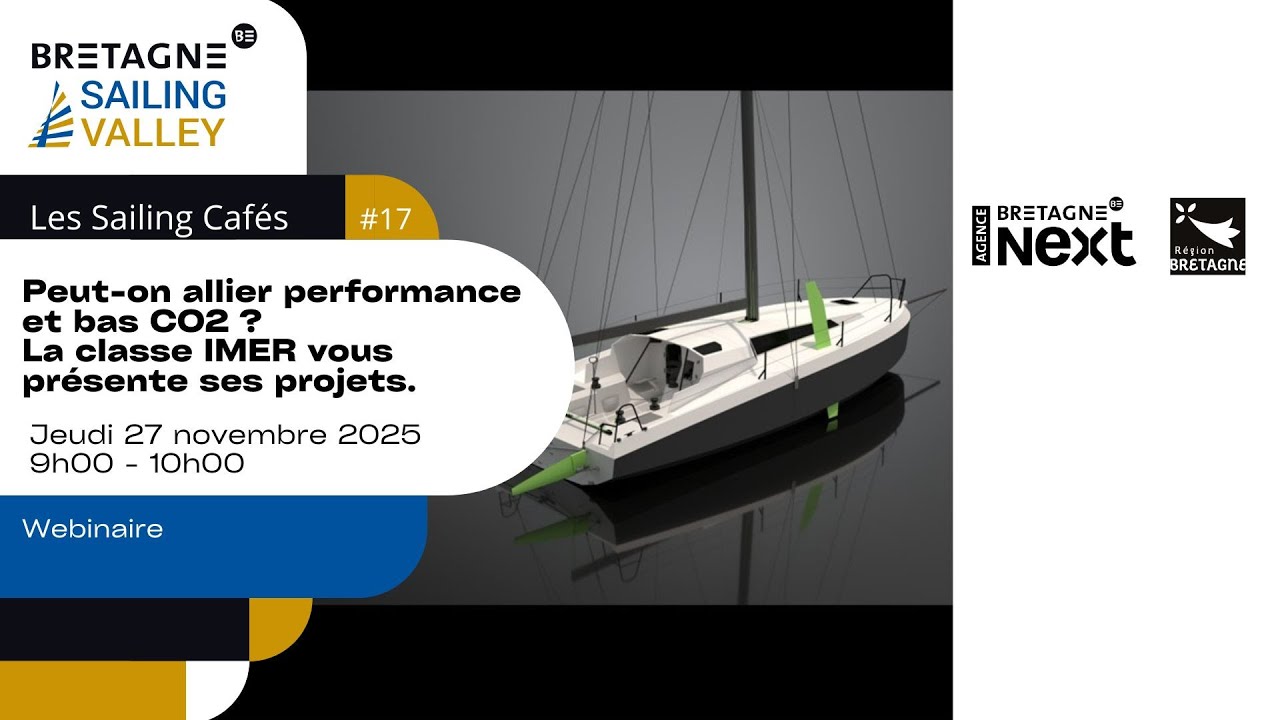 Sailing Café #17 : la Classe IMER, présentation des projets lauréats