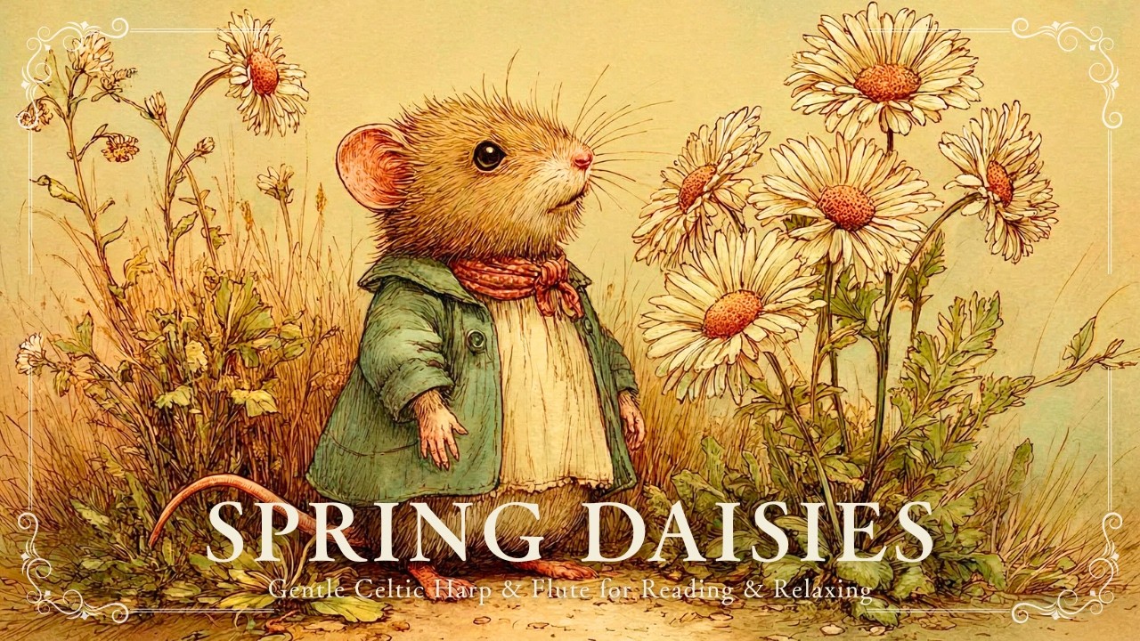 [Celtic Music] Spring Daisies in the Quiet Meadow 🌼│Gentle Celtic Music for Reading & Relaxing