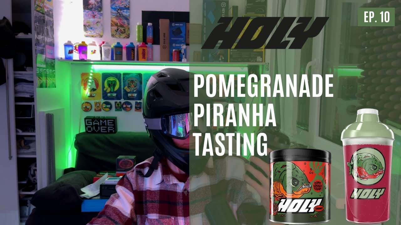 🍷OMAS ROTE GR&Uuml;TZE als BOOSTER? / Holy Tasting #10 (Pomegranade Piranha)