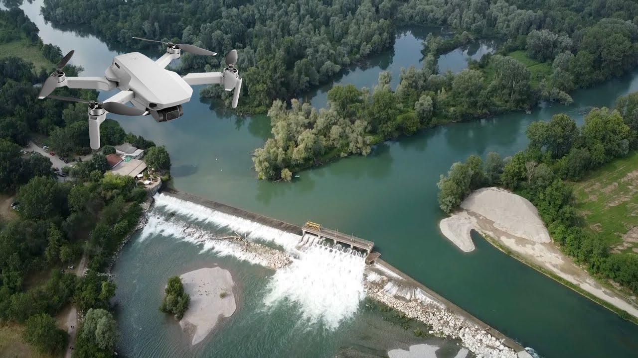 DJI Mavic Mini- Fiume Adda località Bocchi