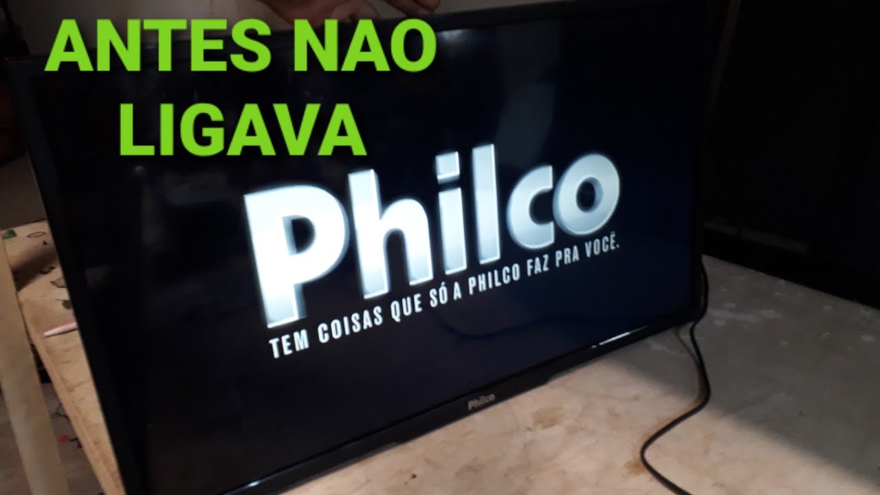 TV philco não liga não acende led Resolvido