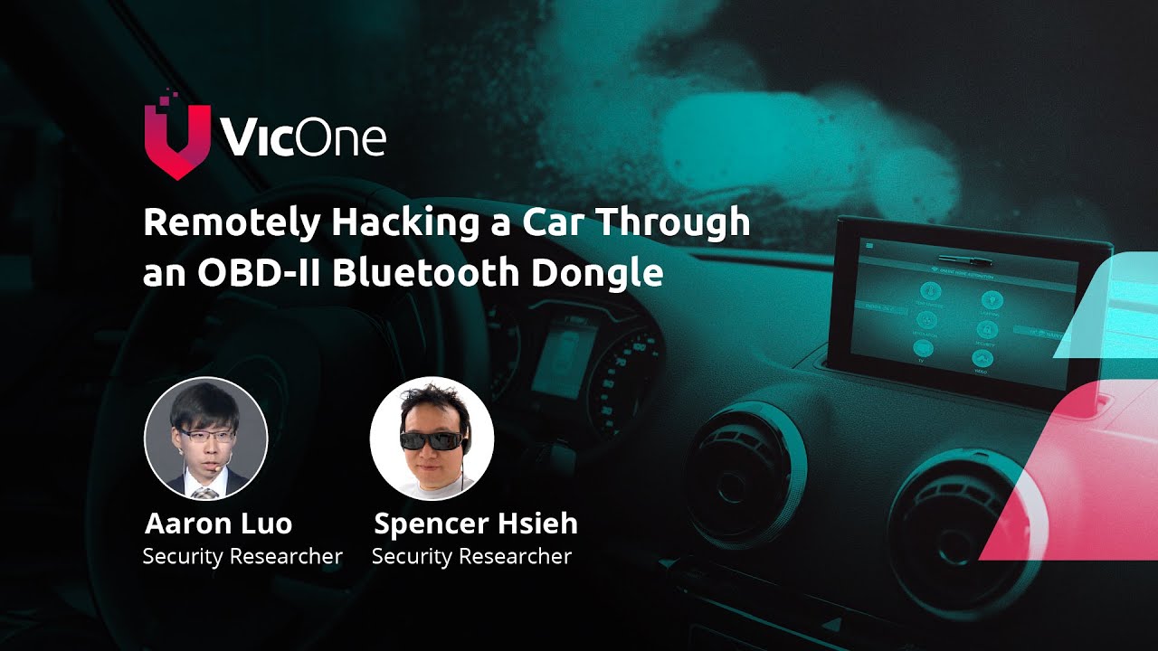 #VicOneExperts | Remotely Hacking a Car Through an OBD II Bluetooth Dongle