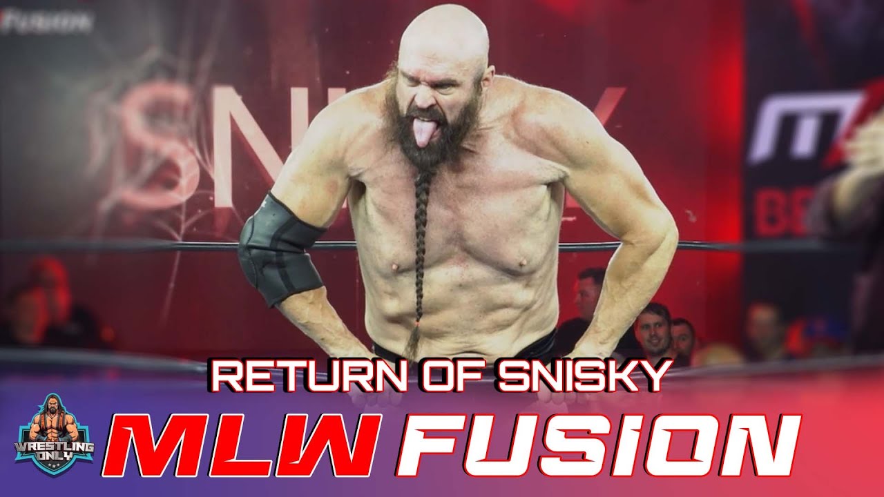 Snisky is back, One of the Fastest K.O in wrestling history |MLW Fusion | #mlw #mlwfusion #wrestling