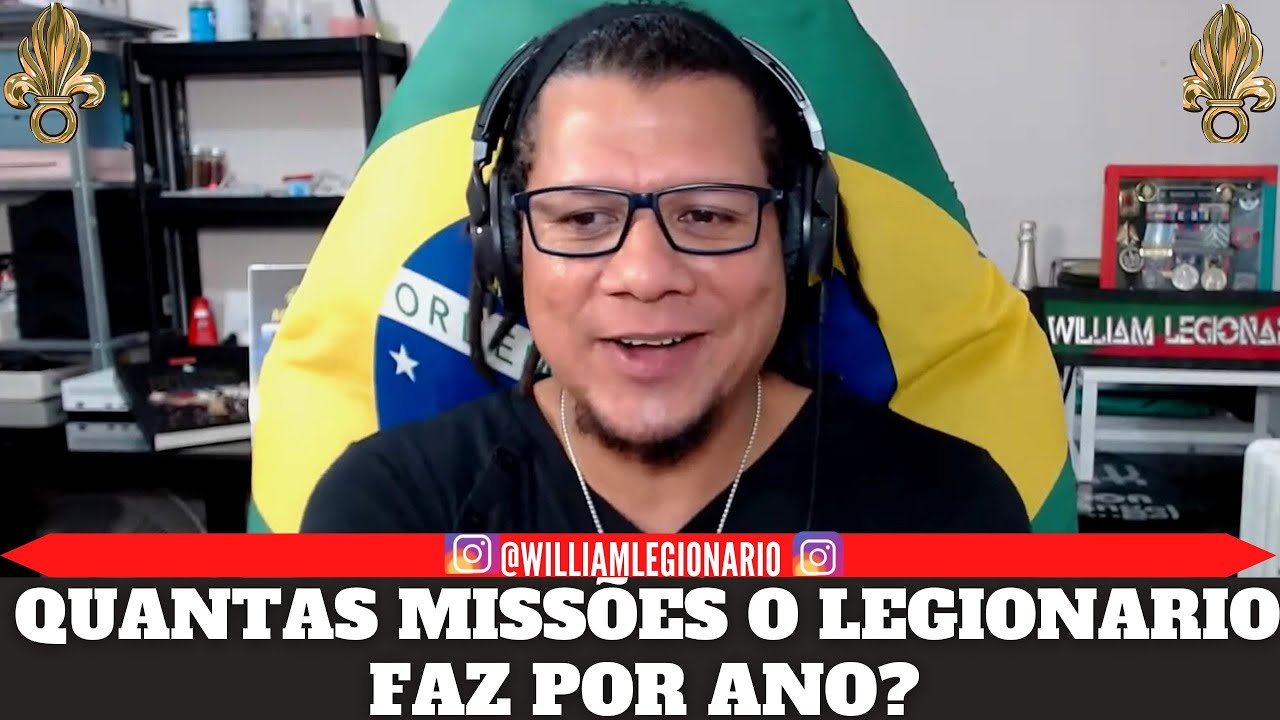 Quantas Miss&otilde;es o legionario faz por Ano?