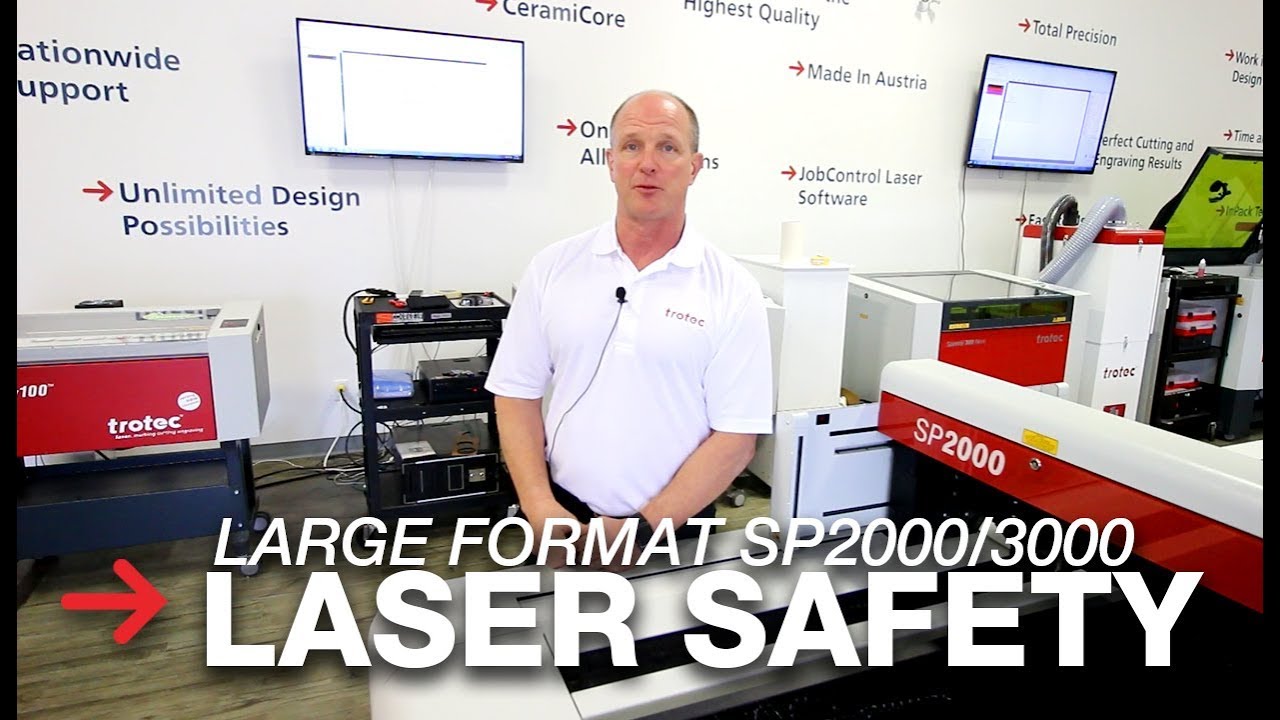 Large Format Laser Safety | SP3000/SP2000 Laser Cutters