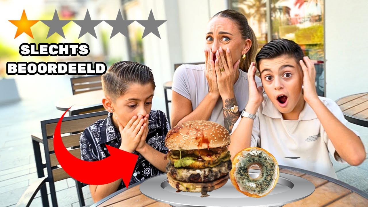 ALLEEN HET SLECHTS BEOORDEELD ETEN BESTELLEN.. 🤢 | #1045