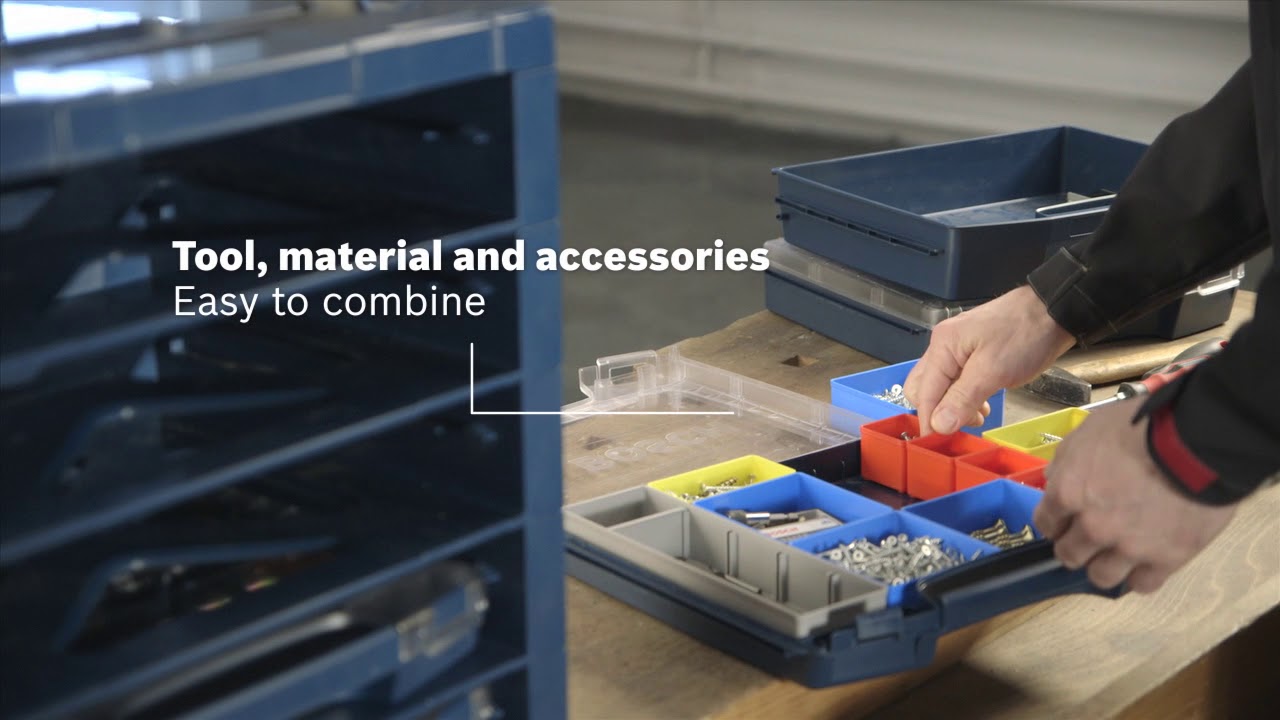 Tool Storage Box | Job Site Tool Box | Bosch I Boxx Rack