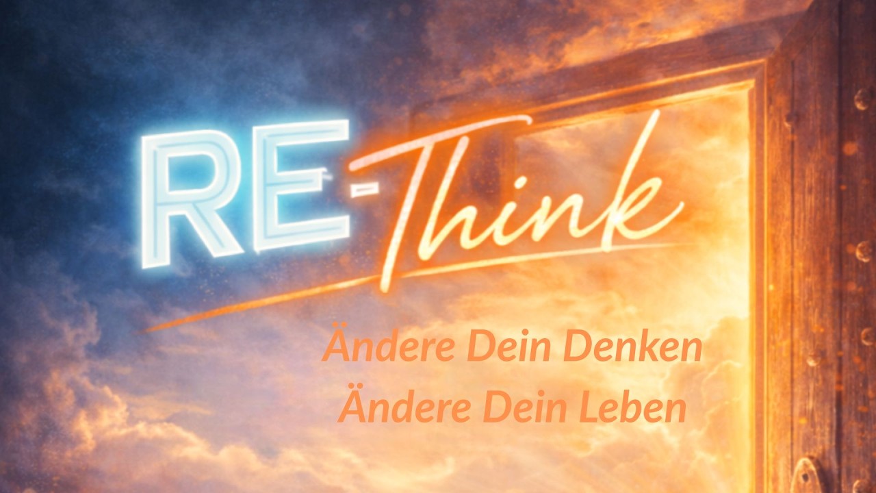 RE-THINK | Ändere Dein Denken,Ändere dein Leben - Gott erneuert dein Denken-Dr. Tobias Kron -Predigt