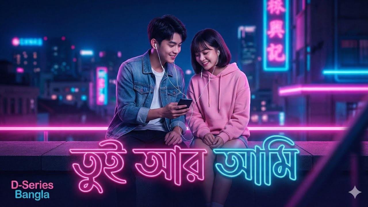 তুই আর আমি 💞 | Romantic Bengali Duet Song | Cute Love Song | D-Series Bangla | Bengali Love 🎵 🎶  |