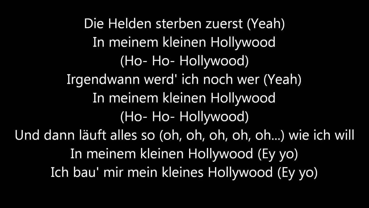 Olson- mein kleines Hollywood (lyrics)  :)