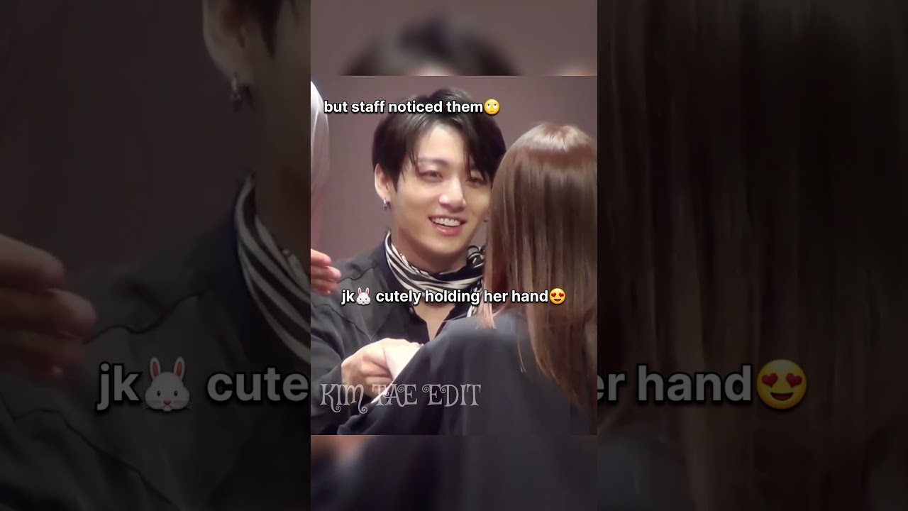 the way jungkook🐰 told army girl😍💜 to just ignore the staff😆#bts #jungkook #shorts