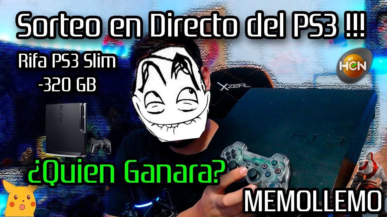 Sorteo de PS3 Slim ¿Quién será el ganador?