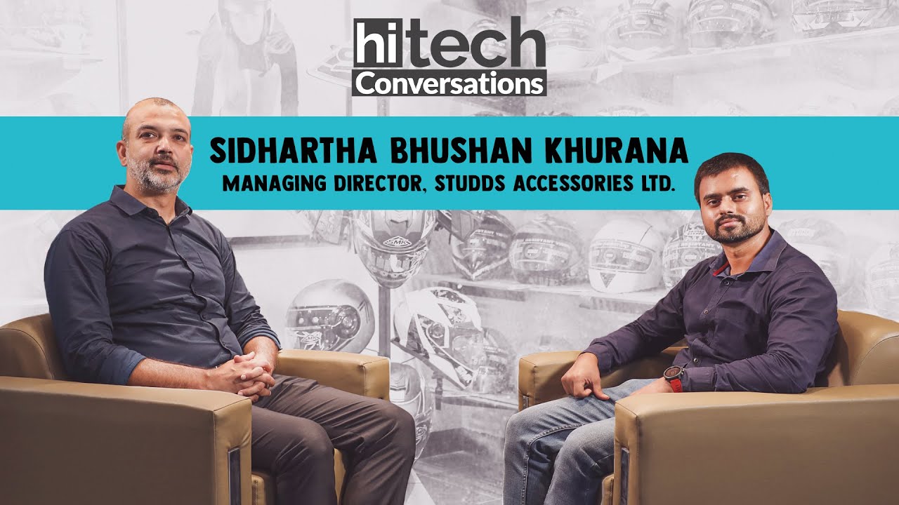 Sidhartha Bhushan Khurana, MD, STUDDS Accessories Ltd. Exclusive on Helmets Outlook in India