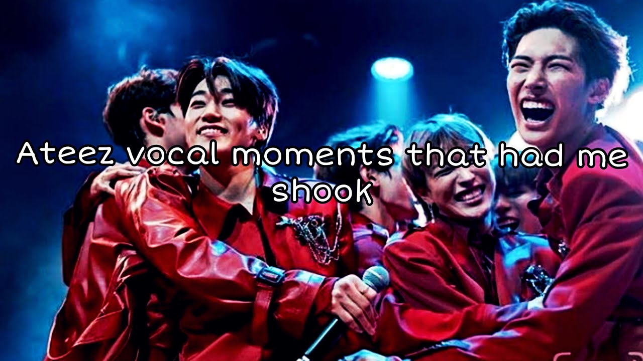 Ateez vocal moments that had me shook pt1