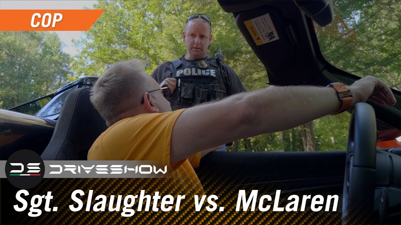 Sergeant Slaughter Cop Messes With Wrong McLaren Owner Who Knows the Law