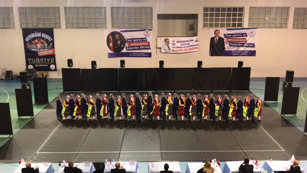 THOF 2019 KUL&Uuml;PLER ARASI HALK OYUNLARI ANKARA İLİ YARIŞMASI - DESEN - VAN