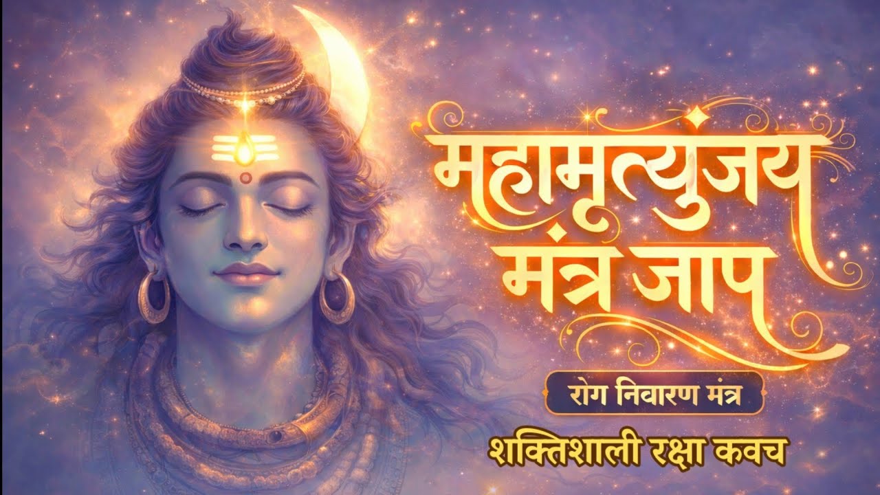 🕉️ महामृत्युंजय मंत्र 🛡️🔱 शिव का शक्तिशाली रक्षा कवच | एक बार अवश्य सुने 🙏