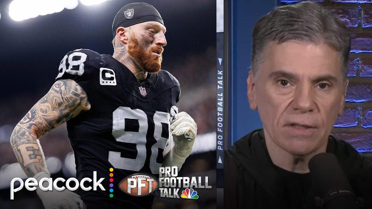 Dallas Cowboys reportedly made three trade offers for Maxx Crosby | Pro Football Talk | NFL on NBC