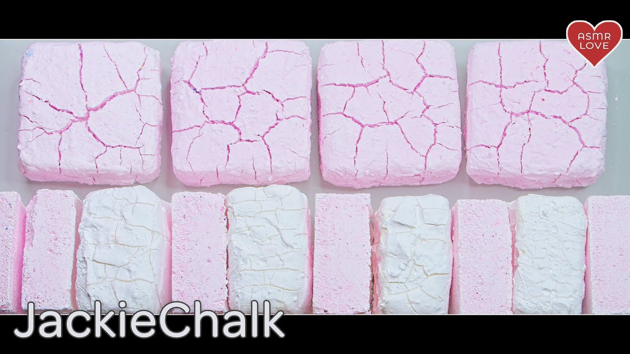 💮🌸💮 Satisfying Gym Chalk Crush | Binaural Audio - use 🎧 | [JackieChalk ASMR S2E03]