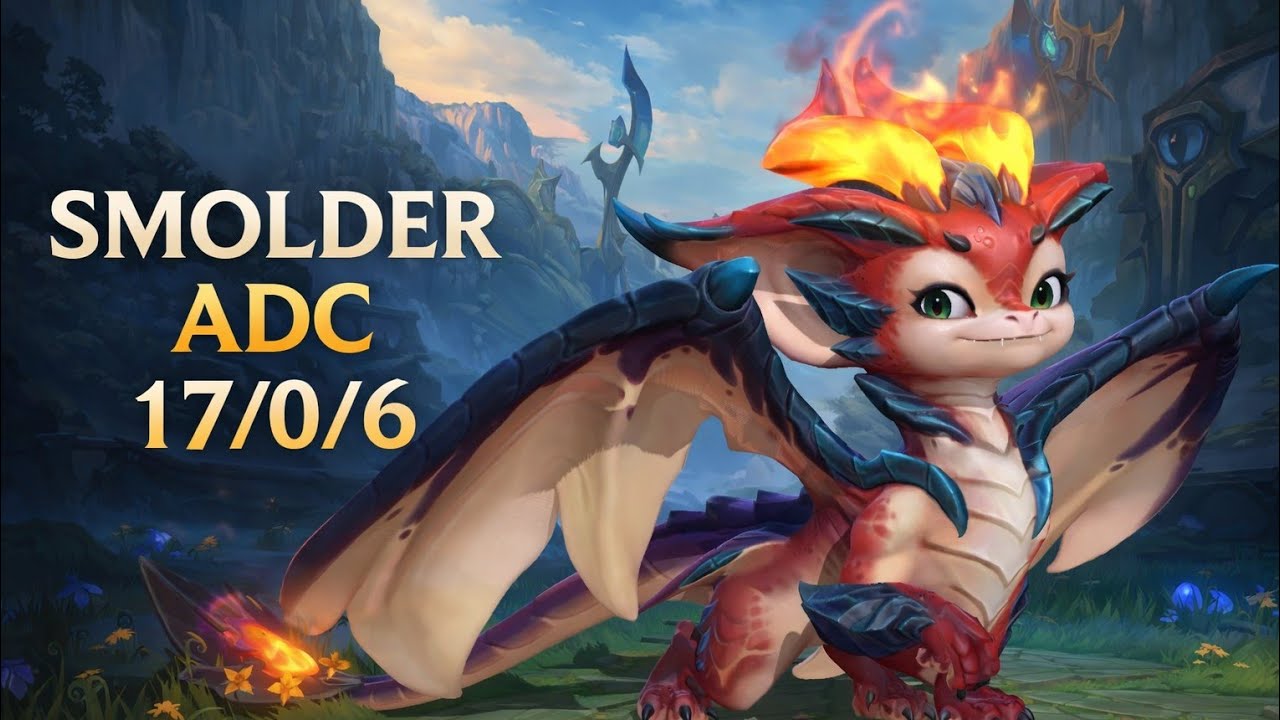 Smolder adcarry 17/0/6 wild rift