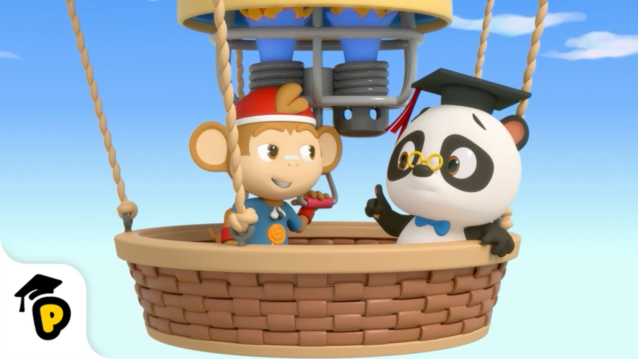 Hot Air Balloon | Stories for Kids Kids |  Kids Learning Cartoon | Dr. Panda TotoTime