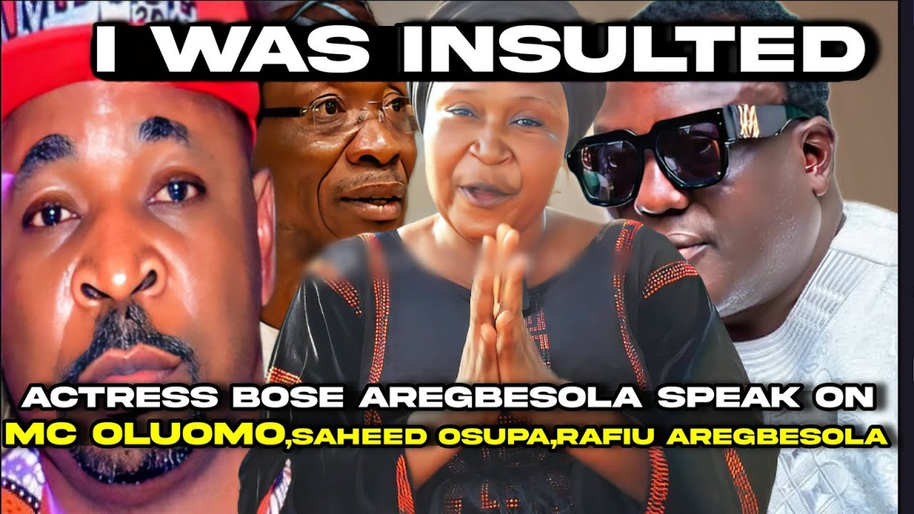 I WAS INSULTèD BECAUSE...BOSE AREGBESOLA FINALLY SPEAK ON RAFIU AREGBSOLA,MC OLOUMO,SAHEED OSUPA