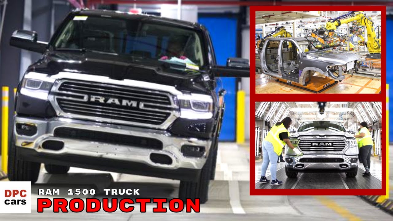 2021 Ram 1500 Truck Production at the Sterling Heights Michigan Assembly Plant