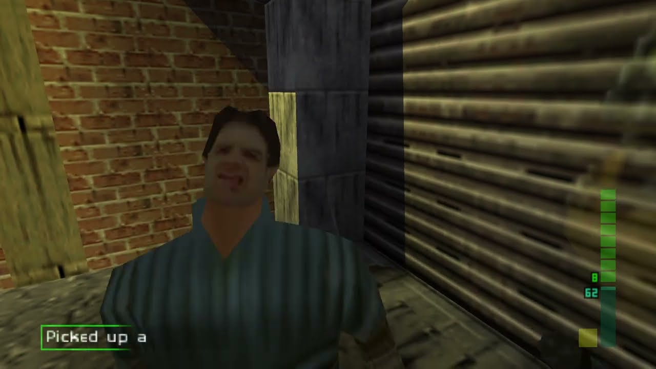Perfect Dark Mission 4 gameplay