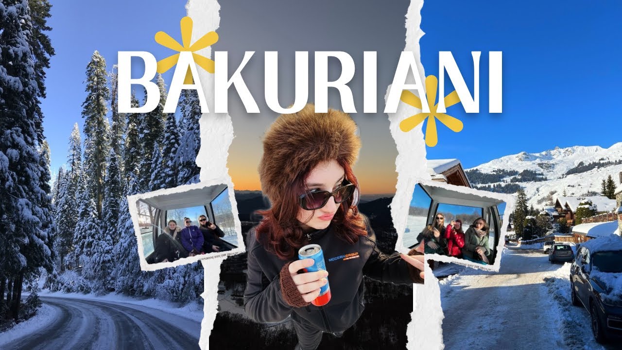 Bakuriani 2026.  #snow #bakuriani #vlog #travel #friends 