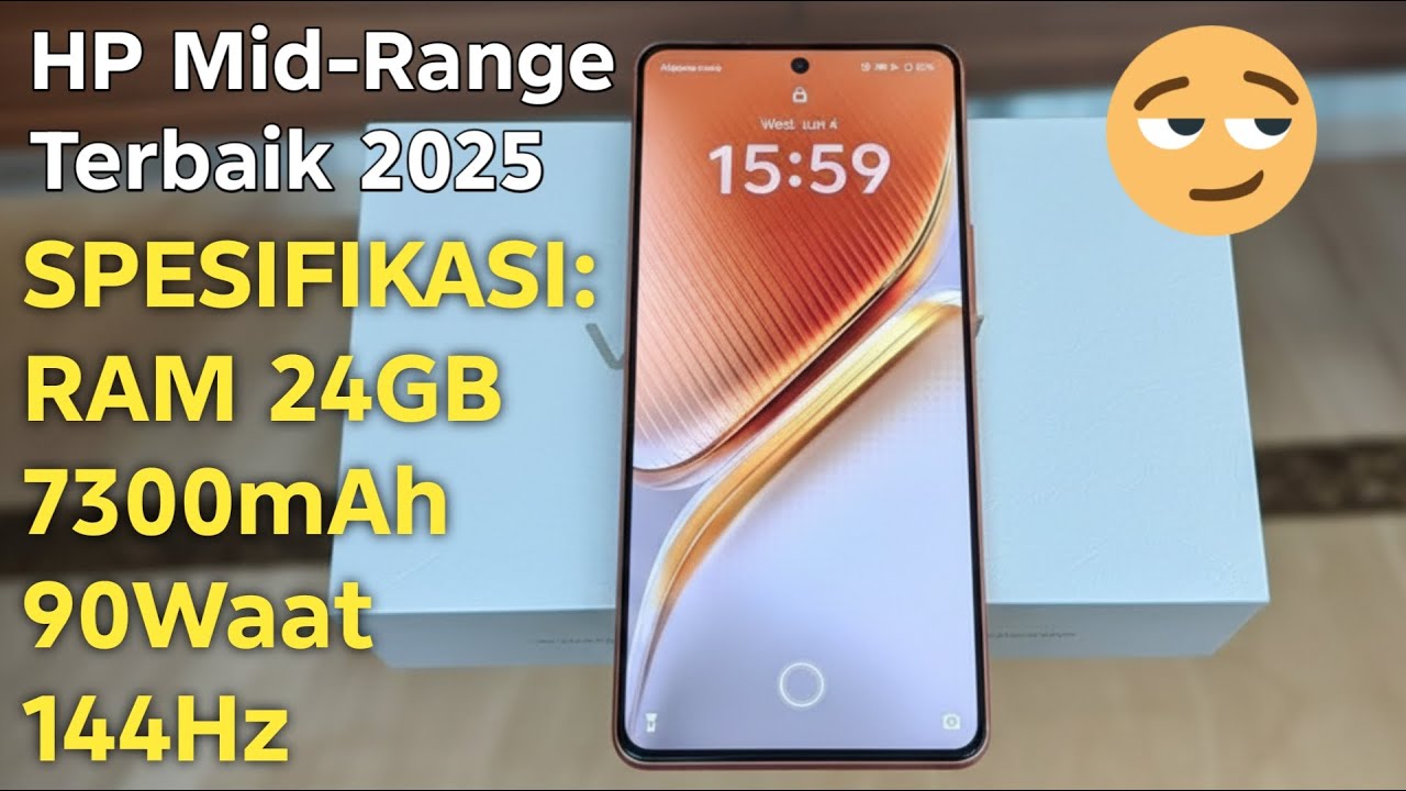 7 HP Mid Range Terbaik 2025 yang Cocok untuk Siapa Saja