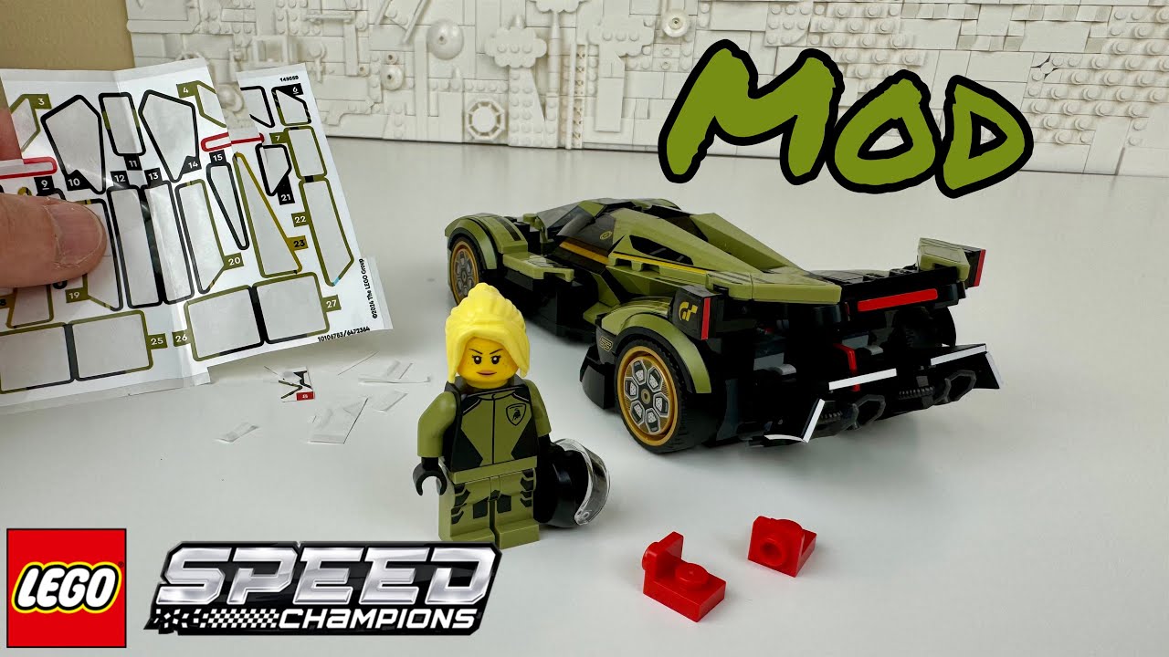 Lamborghini V12 Vision GT - Mod (LEGO Speed Champions)