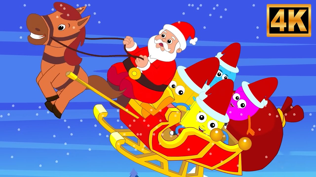 Jingle Bells Kids Christmas Song | Fun Holiday Music for Children