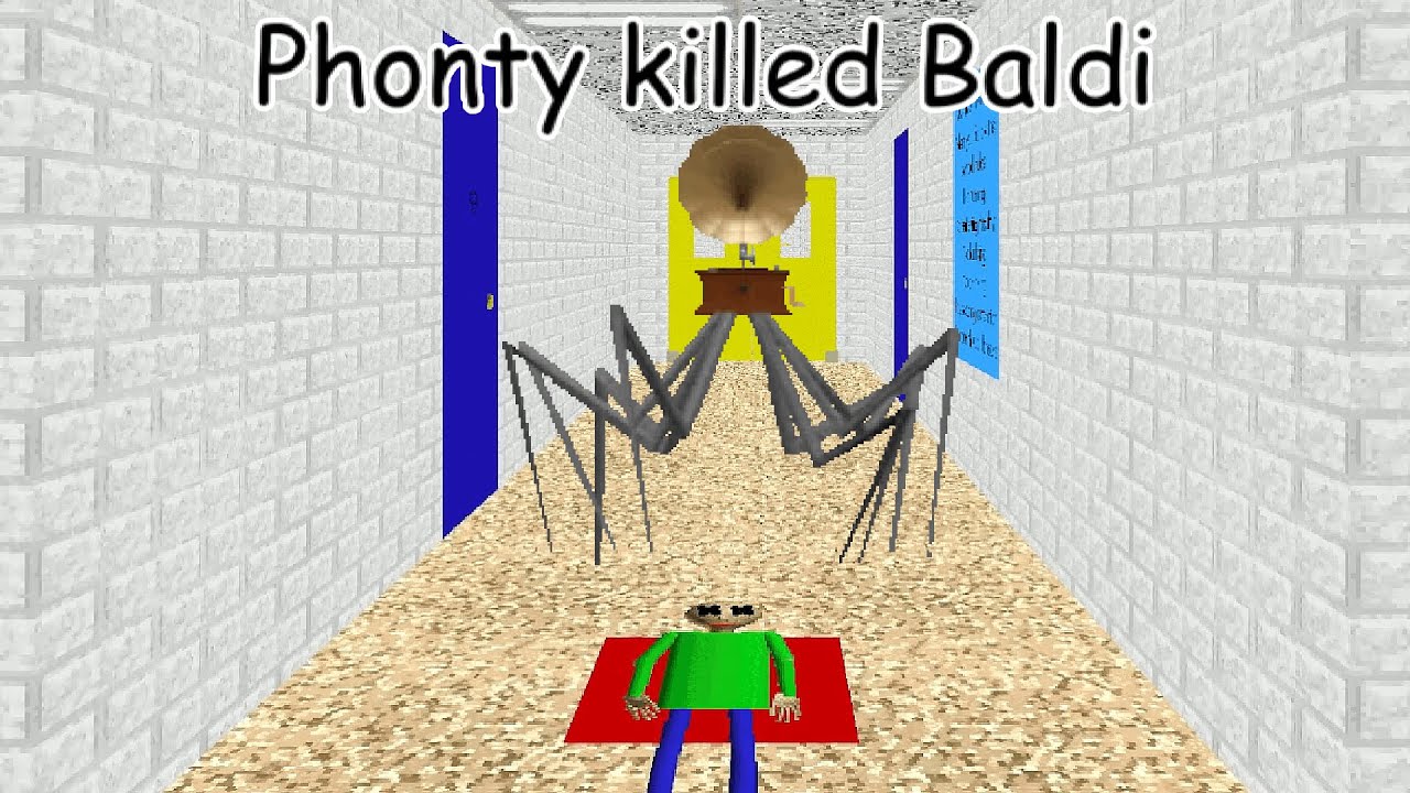 Фонти убил Балди █ Baldi's Basics █