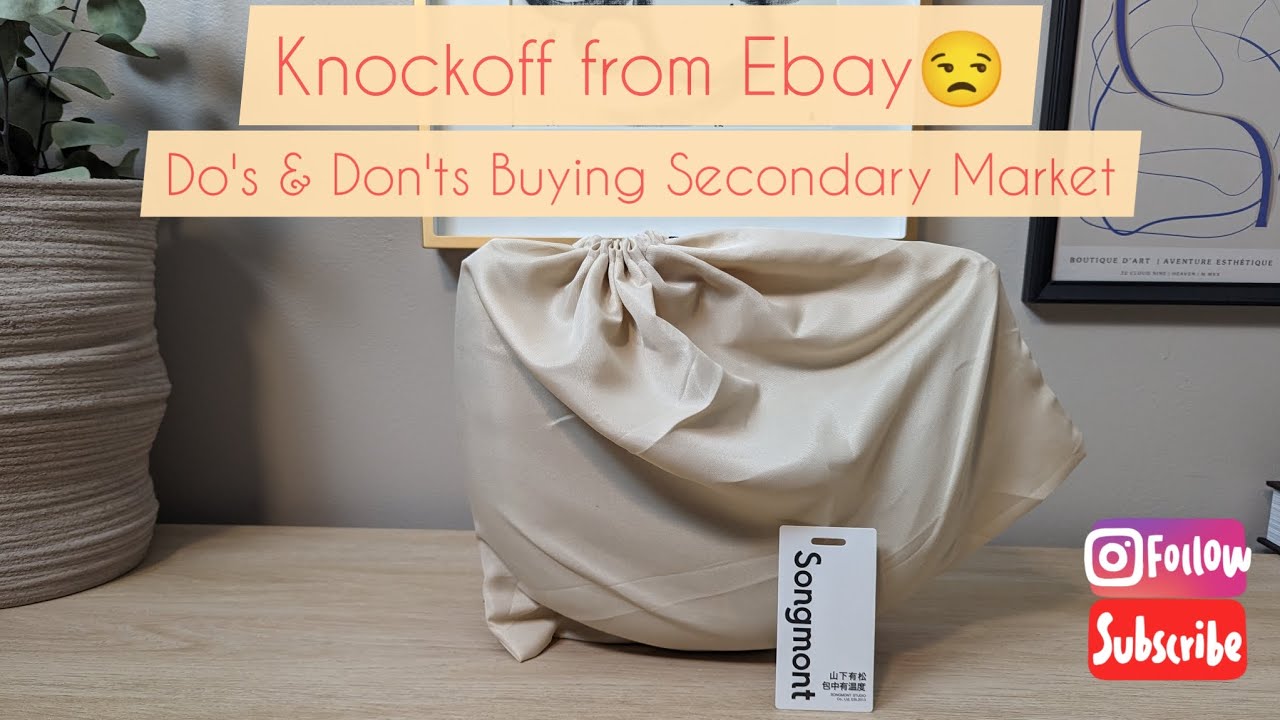 Я случайно купила поддельную сумку на eBay 😮‍💨😮‍💨 (при участии Songmont)