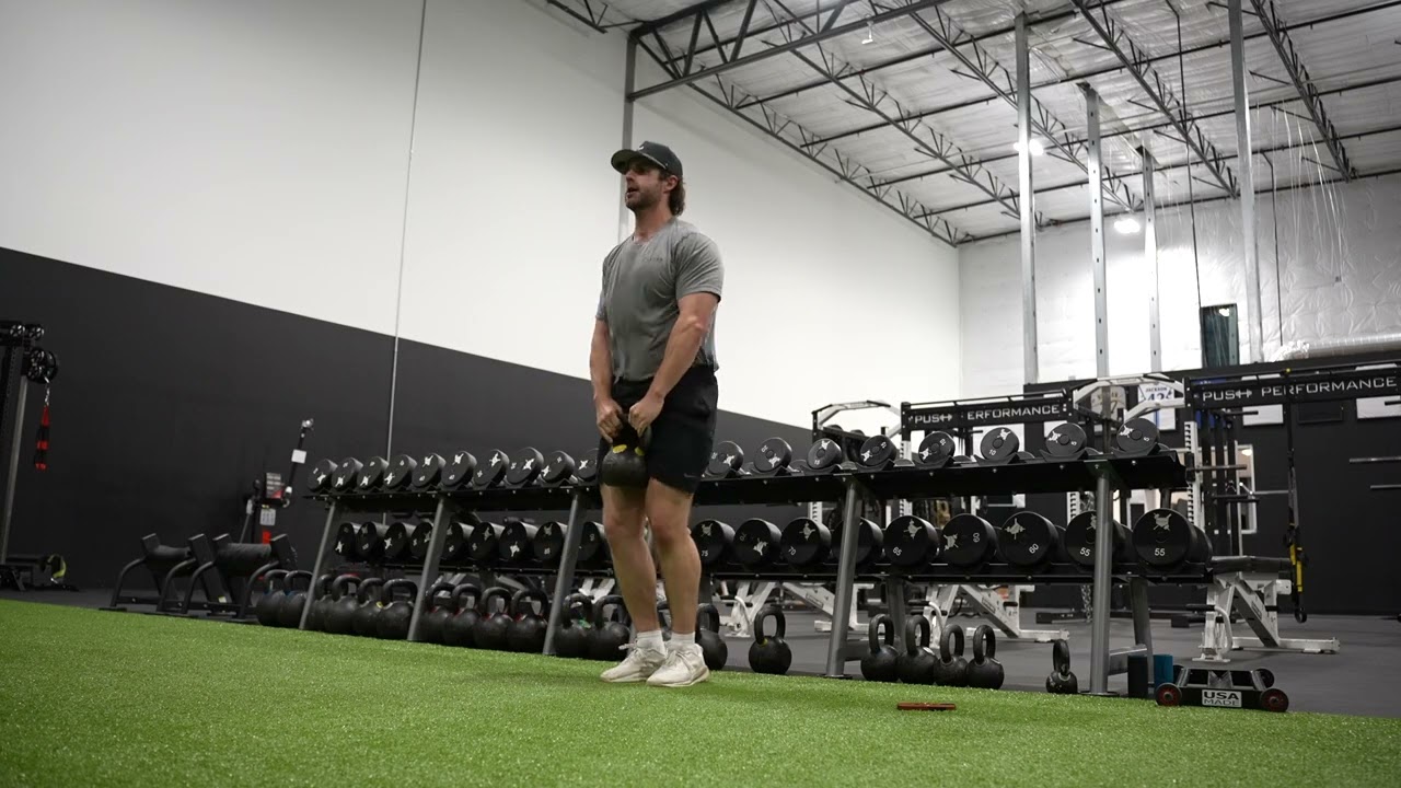 KB Rhythm Squat Clean (1 Hop)