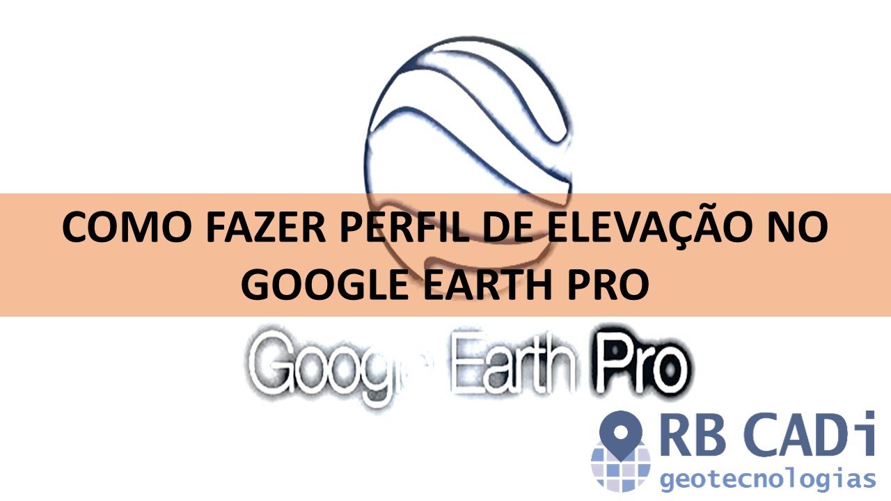 Como fazer perfil de elevação no Google Earth Pro
