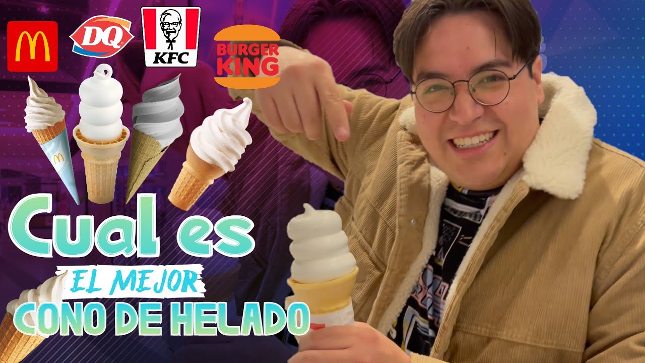 ¿Cuál es EL MEJOR CONO DE HELADO del centro comercial?
