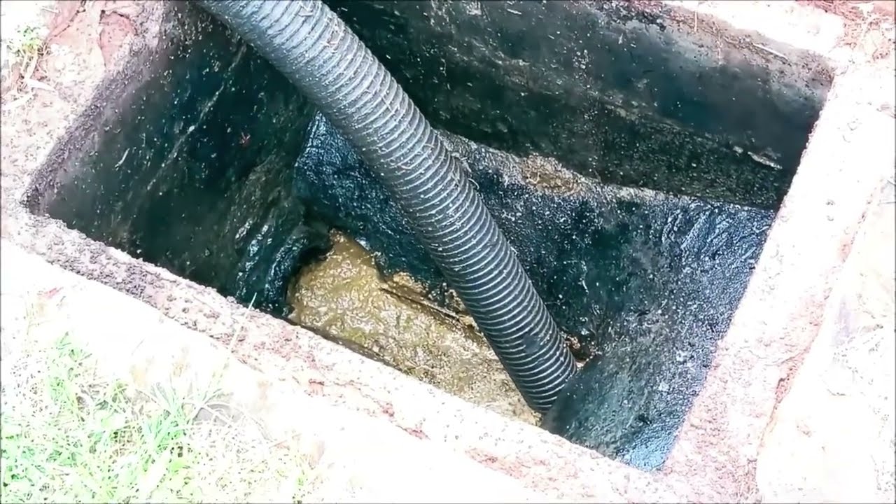 Cesspool emptying - maintenance costs to plan for in real estate management. #septictank #poop