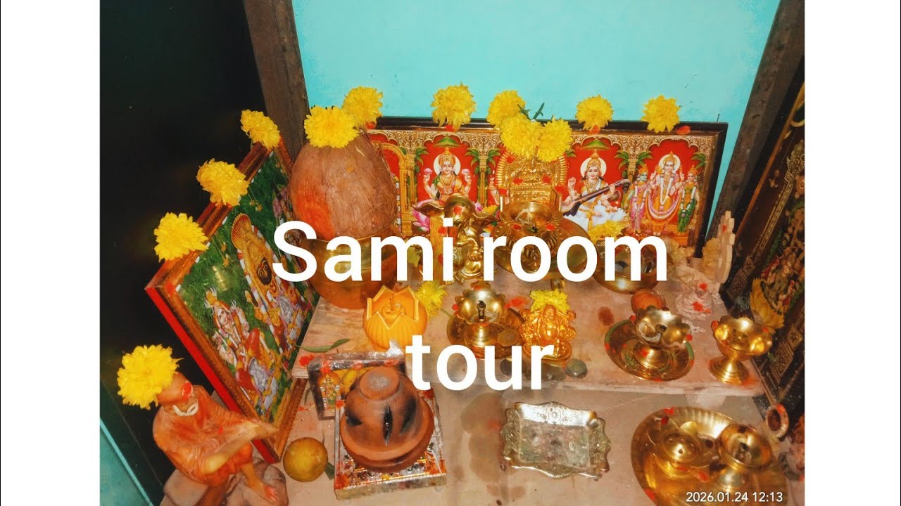 Kutti Sami room tour சாமி ரூம் டூர் full video #Dhivya shanmugam #channel cuddalore subscribe