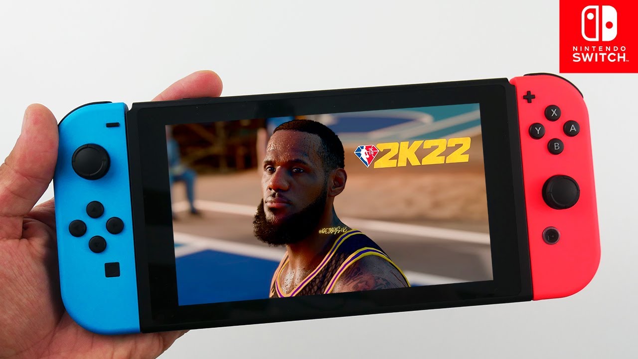 NBA 2K22 Gameplay on Nintendo Switch