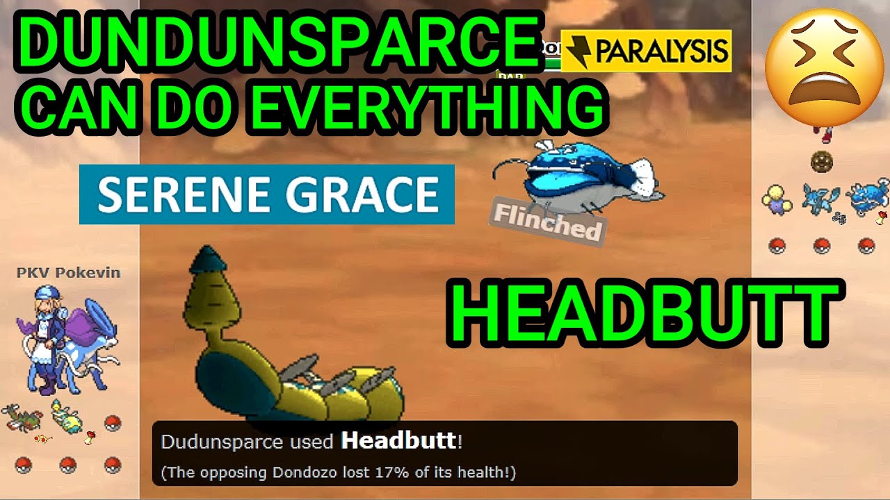Dudunsparce Can Do Miracles! (Pokemon Showdown Random Battles) (High Ladder)