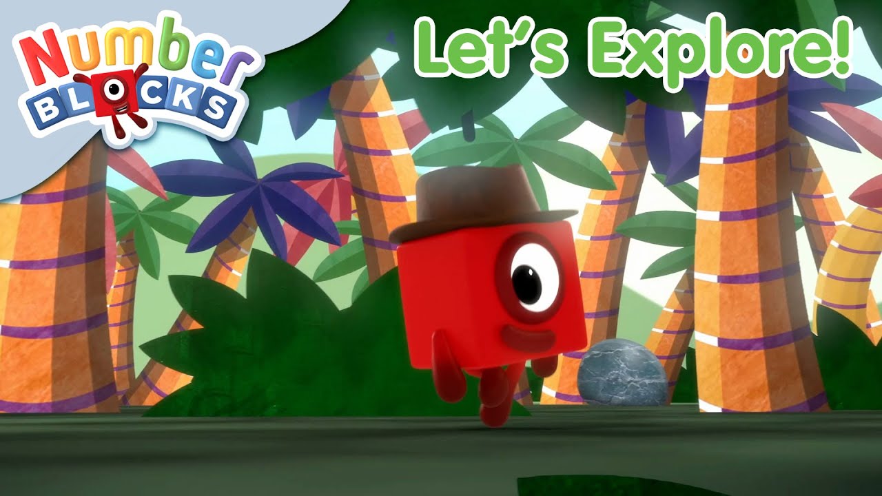 Let's Explore! | Numberblocks 1 Hour Compilation | 123 - Numbers Cartoon For Kids