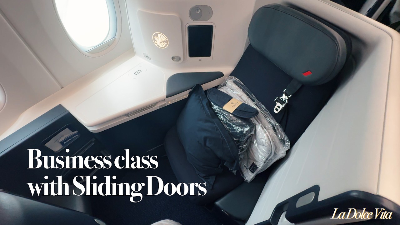 Air France A350 Business Class Experience
