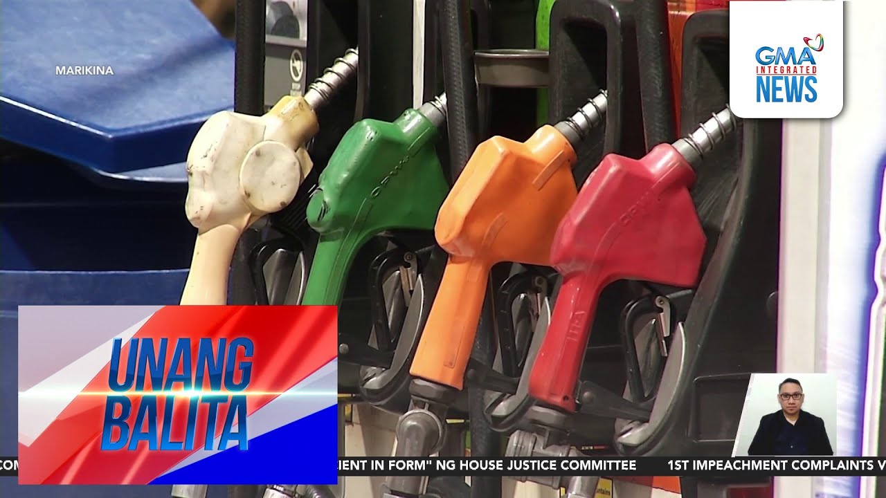 Big-time oil price hike, epektibo ngayong araw | Unang Balita