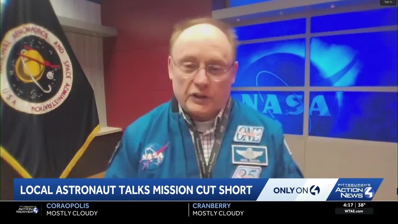 Astronauta z Pittsburgha Mike Fincke opowiada o fałszywych alarmach dotyczących zdrowia po misji ...