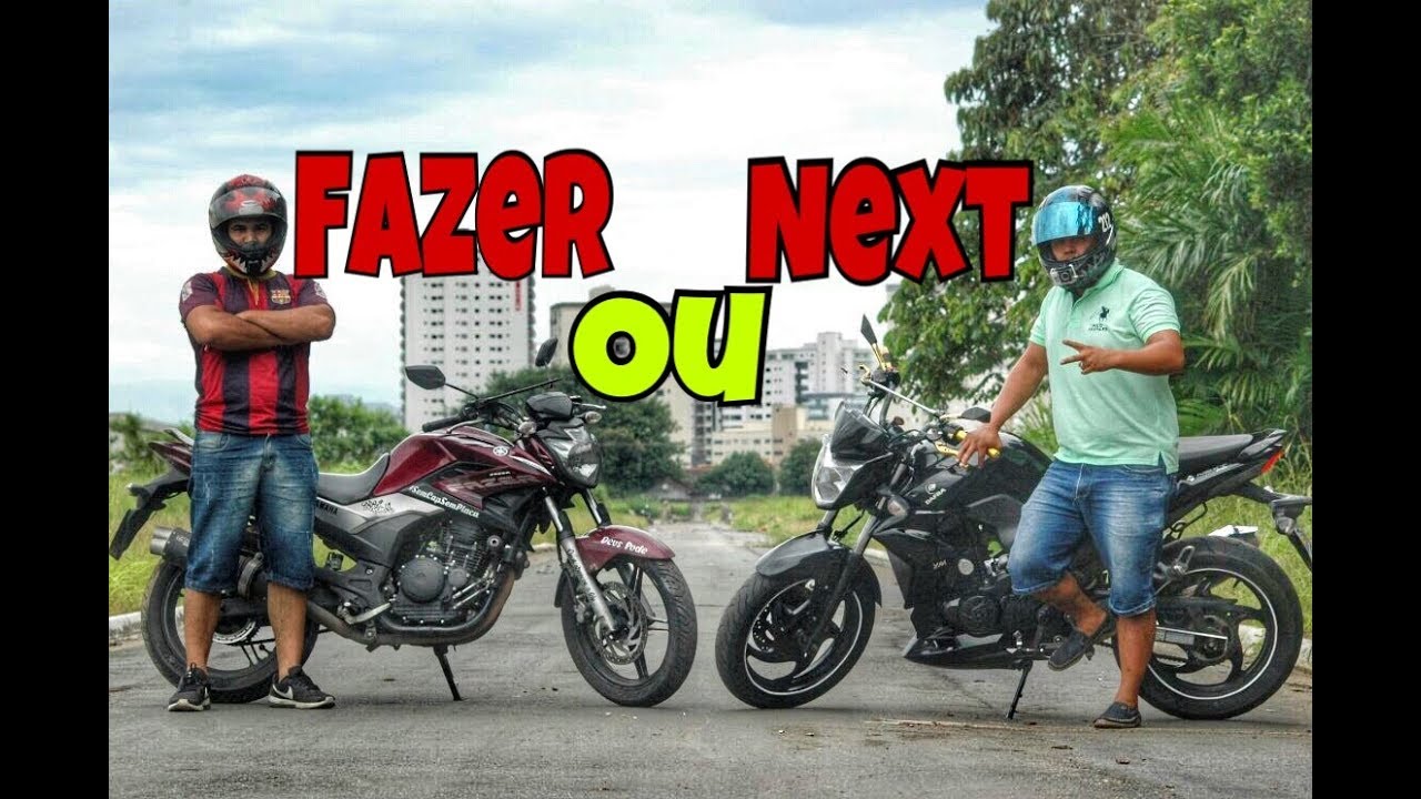 NEXT 250 VS FAZER 250 - QUEM LEVA A MELHOR NA ARRANCADA ft FERREIRA87