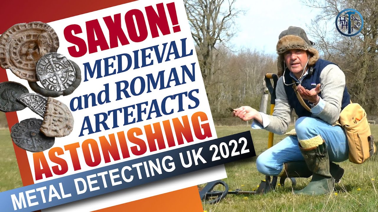 ABSOLUTELY FANTASTIC day Metal Detecting UK 2022 - SAXON, Roman, Medieval!!