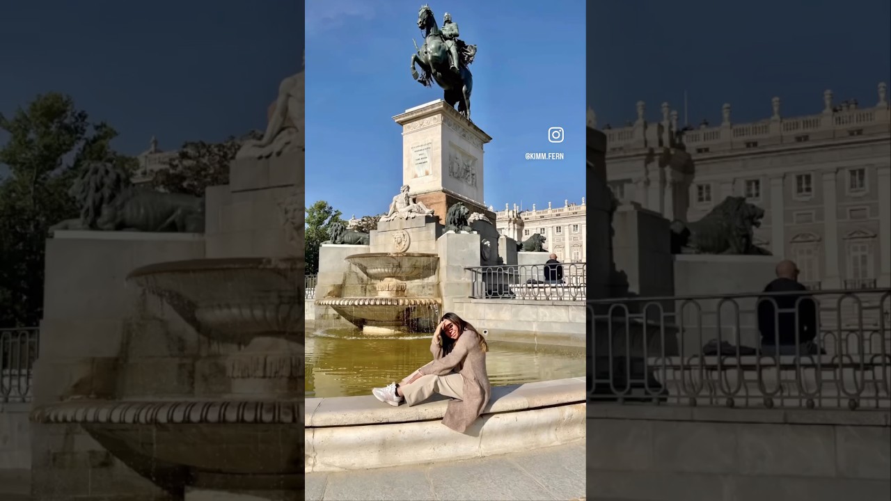 Spent 6 hours in Madrid #spain # #beautifuldestinations #travel #travelgoals #kimmfern #shorts #fyp
